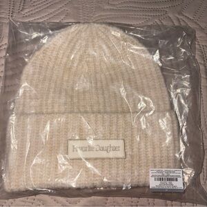 Favorite Daughter Cream Beanie